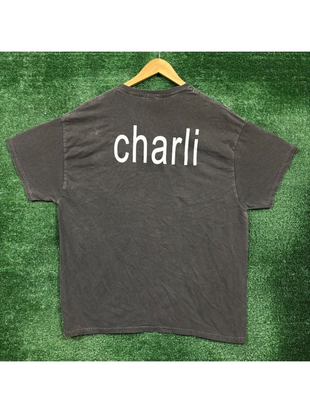 Charli XCX Brat Hyperpop Album Oversized T-Shirt Size Large